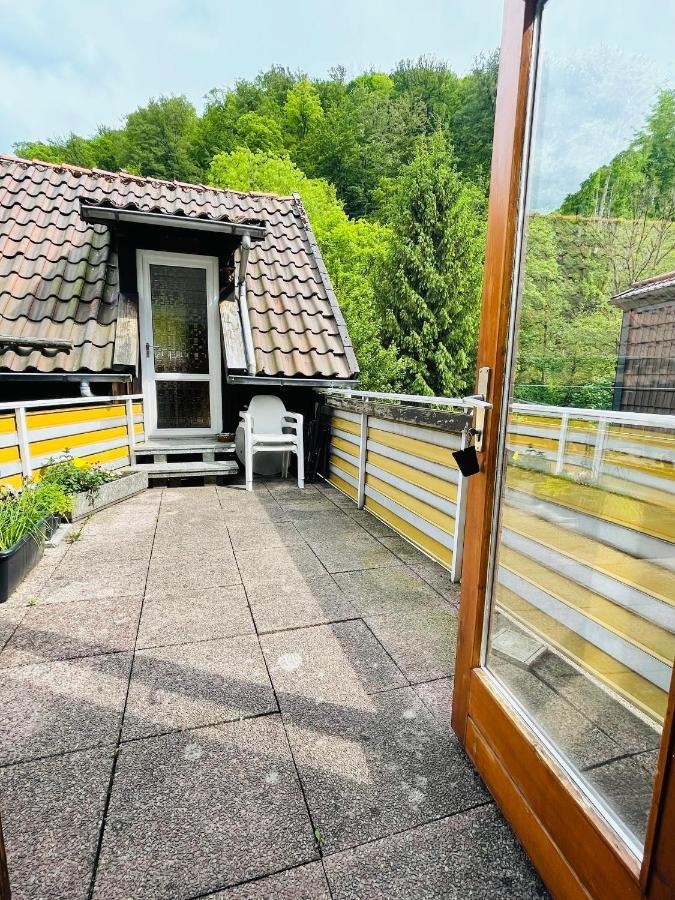 Gemuetliches Apartment Mit Kamin Und Wohnkueche Herzberg am Harz Esterno foto